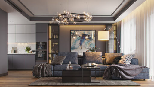 ИНТЕРЬЕР ЧАСТНОГО ДОМА КОТТЕДЖНЫЙ ГОРОДОК «DREAM WOOD»