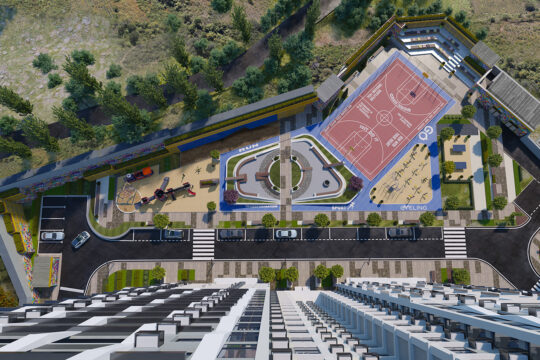 ЕСКІЗНИЙ ПРОЕКТ ЖК CITY HUB