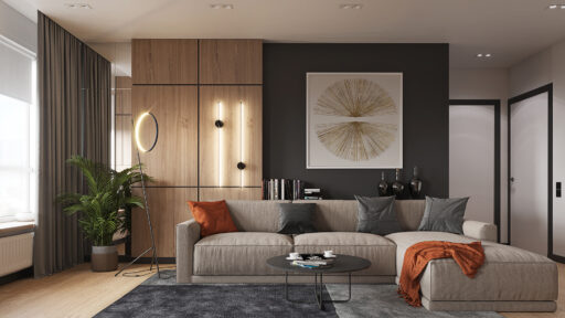 ДИЗАЙН ИНТЕРЬЕРА КВАРТИРЫ в ЖК ВЛАДИМИРСКИЙ