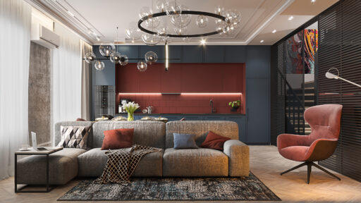 ДИЗАЙН-ПРОЕКТ ПЕНТХАУСА В ЖК «SEVEN»