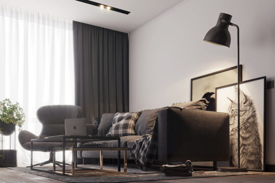 ДИЗАЙН КВАРТИРИ В ЖК СЛАВУТИЧ