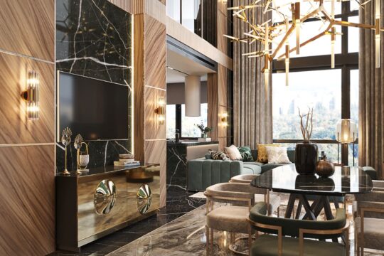 ДИЗАЙН ПЕНТХАУСА У ЖК «СЛАВУТИЧ»