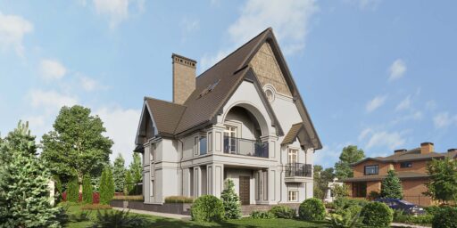 ДИЗАЙН-ПРОЕКТ ЧАСТНОГО ДОМА В ЗОЛОЧЕ