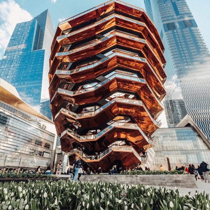 Арт-об’єкт Vessel Томаса Хезервіка в Хадсон-Ярдс, Нью-Йорк