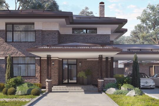 ДИЗАЙН ПРИВАТНОГО ДОМУ У СТИЛІСТИЦІ АРХІТЕКТОРА ФРЕНКА РАЙТА