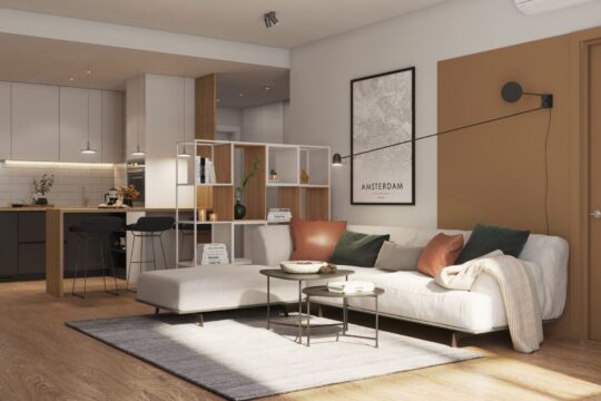 ДИЗАЙН КВАРТИРИ НА ЖМАЧЕНКА В КИЄВІ