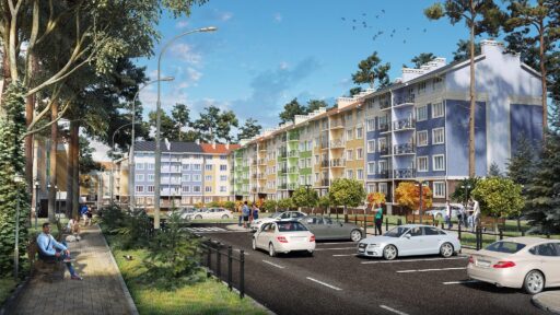 ДИЗАЙН ЭКСТЕРЬЕРА ЖК ГРИН ЯРД ИРПЕНЬ