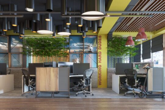 ДИЗАЙН ОФІСУ IT КОМПАНІЇ WHALE-APP