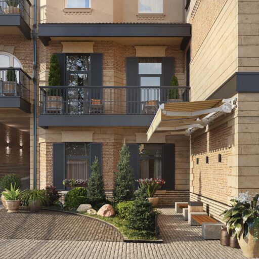 РЕКОНСТРУКЦИЯ ВНУТРЕННЕГО ДВОРИКА