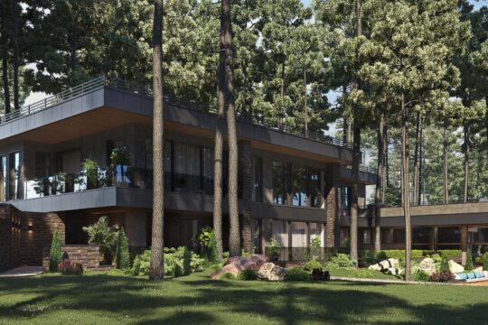 АРХІТЕКТУРНИЙ ПРОЕКТ ПРИВАТНОГО ДОМУ У БЕЗРАДИЧАХ