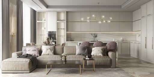 НЕОКЛАСИКА В ДИЗАЙНЕ ИНТЕРЬЕРА КВАРТИРЫ ЖК ЯРОСЛАВОВ ГРАД