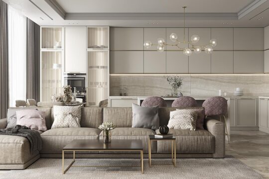 НЕОКЛАСИКА В ДИЗАЙНІ ІНТЕР’ЄРА КВАРТИРИ В ЖК ЯРОСЛАВІВ ГРАД